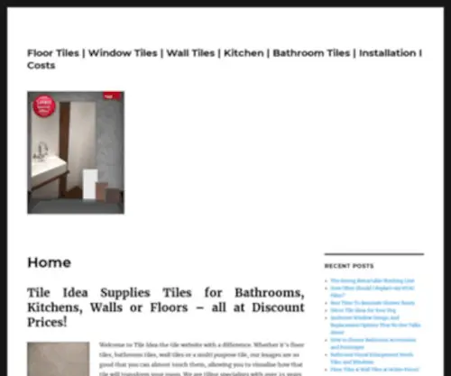 Tileidea.co.uk(Bathroom Tiles) Screenshot