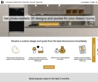 Tilelook.com(Revolutionizing Tile Design and Inspiration for Professionals & Homeowners) Screenshot