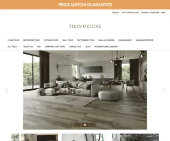 Tilesdeluxe.co.uk(Tiles Deluxe) Screenshot