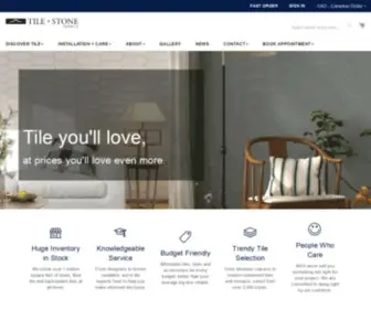 Tilestonesource.com(Tile Stores Calgary Edmonton) Screenshot