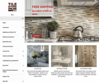 Tilestoreonline.com(Tile Store Online) Screenshot