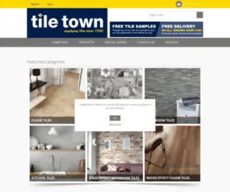 Tiletown.co.uk(Bathroom wall and Floor Tiles by Tile Town) Screenshot
