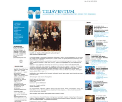 Tiliaventum.com(Vela Lignano) Screenshot