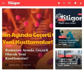 Tiligor.com(Bir Blog Veya Magazinden Çok Daha Fazlası) Screenshot