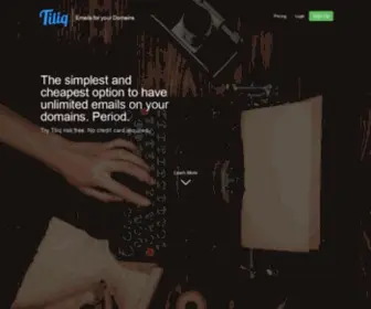 Tiliq.com(The Next Generation of Email) Screenshot