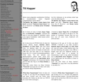 Till-Kopper.de(Till kopper) Screenshot