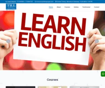 Tillanguages.com(The Institute Of Learning & Languages) Screenshot