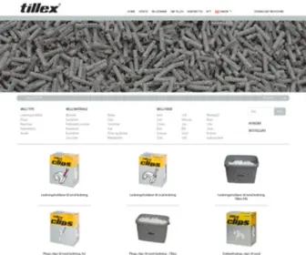 Tillex.dk(Et 100% dansk produceret sortiment) Screenshot