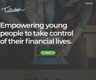 Tilliden.com(Building Financial Literacy and Civics through PB in Schools) Screenshot