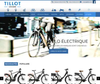 Tillot.com(Boutique Tillot à Beaune et Dijon) Screenshot