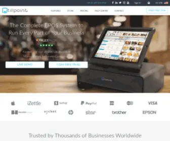 Tillpoint.com(Point of Sale (POS) & Business Management Software) Screenshot