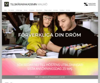 Tillskararakademinmalmo.se(Tillskärarakademin) Screenshot