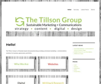 Tillson.ca(Marketing) Screenshot