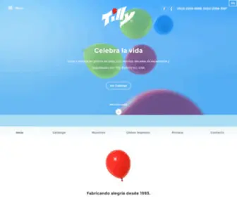 Tillyballoons.com(Tilly Balloons) Screenshot