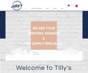 Tillysart.com.au(Tillysart) Screenshot