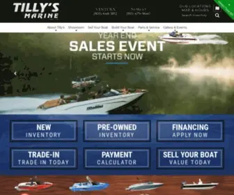 Tillysmarine.com Screenshot