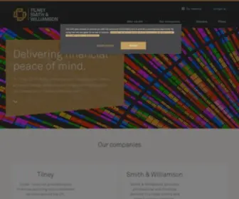 Tilneybestinvest.co.uk(Tilney Smith & Williamson) Screenshot