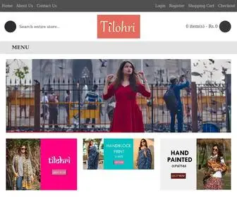 Tilohri.com(Tilohri) Screenshot