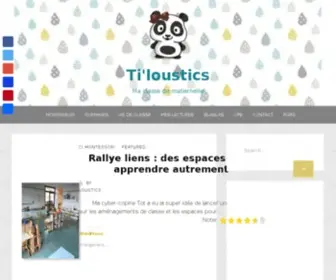 Tiloustics.eu(Ma classe de maternelle %) Screenshot