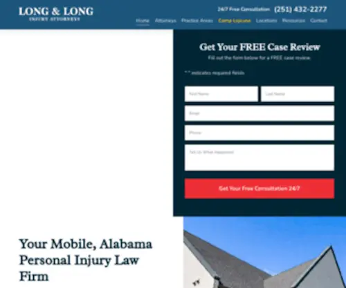 Tilpc.com(Personal Injury Law Firm) Screenshot