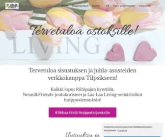 Tilpsis.fi(Verkkokauppa Tilpsis) Screenshot