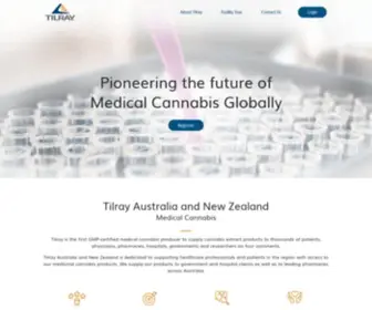 Tilray.com.au(Tilray) Screenshot