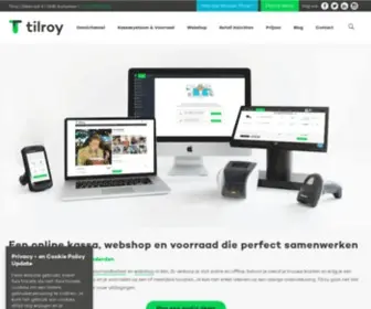 Tilroy.com(Online kassasysteem (POS)) Screenshot