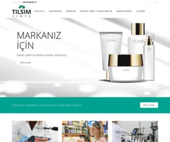 Tilsimkimya.com.tr(Tılsım Kimya) Screenshot