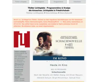 Tilsiter-Lichtspiele.de(Kino Tilsiter Lichtspiele Berlin) Screenshot