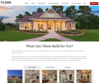 Tilsonhome.com(Tilson Homes) Screenshot