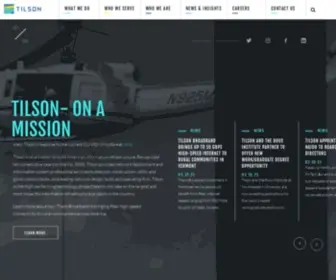 Tilsontech.com(Network Deployment and Construction Technology) Screenshot