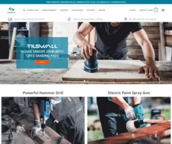 Tilswall.co.uk(Buy Power Tools UK) Screenshot