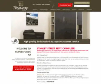 Tiltawaybeds.co.nz(Wall Beds) Screenshot