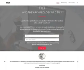 Tiltnewsletter.com(TILT) Screenshot