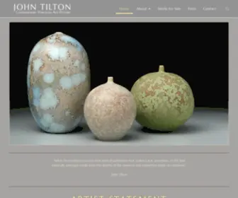 Tiltonpottery.com(John Tilton Pottery) Screenshot