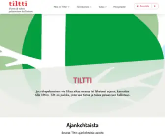 Tiltti.fi(Ja tukipiste Tiltti) Screenshot