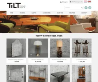 Tiltuseddesign.com(TILT vintage design) Screenshot