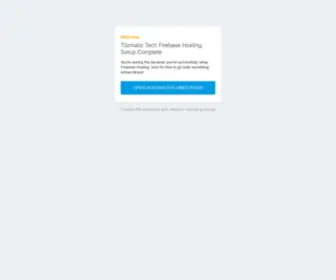 Tilzmatictech.com(Tilzmatic Tech Firebase Hosting) Screenshot