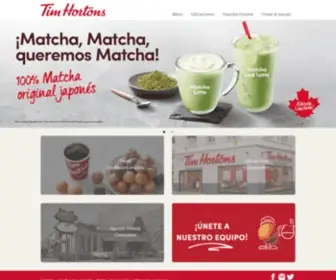 Tim-Hortons.es(Tim Hortons España) Screenshot