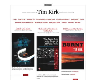 Tim2Kirk.com(Tim Kirk) Screenshot