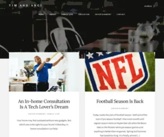 Timandangi.com(Tim & Angi) Screenshot
