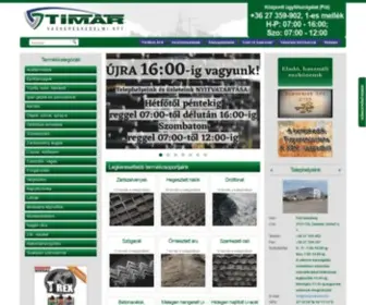 Timarvasker.hu(Vas) Screenshot
