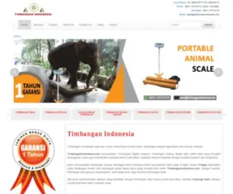 Timbanganindonesia.com(Jual Timbangan Digital) Screenshot