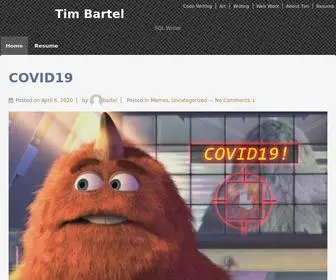 Timbartel.com(Tim Bartel) Screenshot