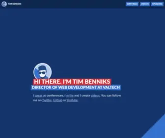 Timbenniks.nl(Tim Benniks) Screenshot