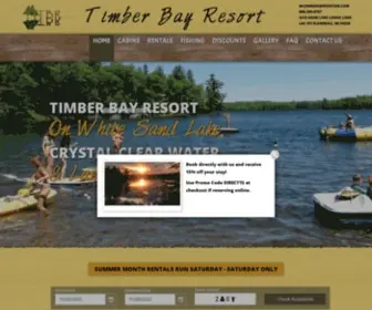 Timberbayresort.com(Timber Bay Resort) Screenshot
