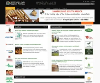 Timber.co.za(Sawmilling South Africa) Screenshot