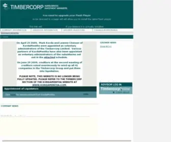 Timbercorp.com.au(Timbercorp) Screenshot