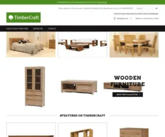 Timbercraft.in(Custom Teak Wood Furniture for Your Dream Home) Screenshot