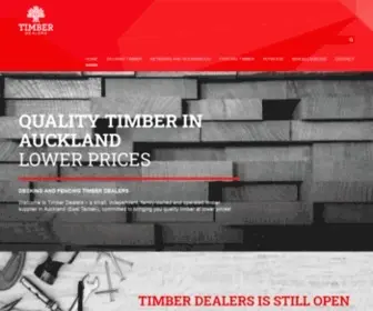 Timberdealers.co.nz(Timber Auckland) Screenshot